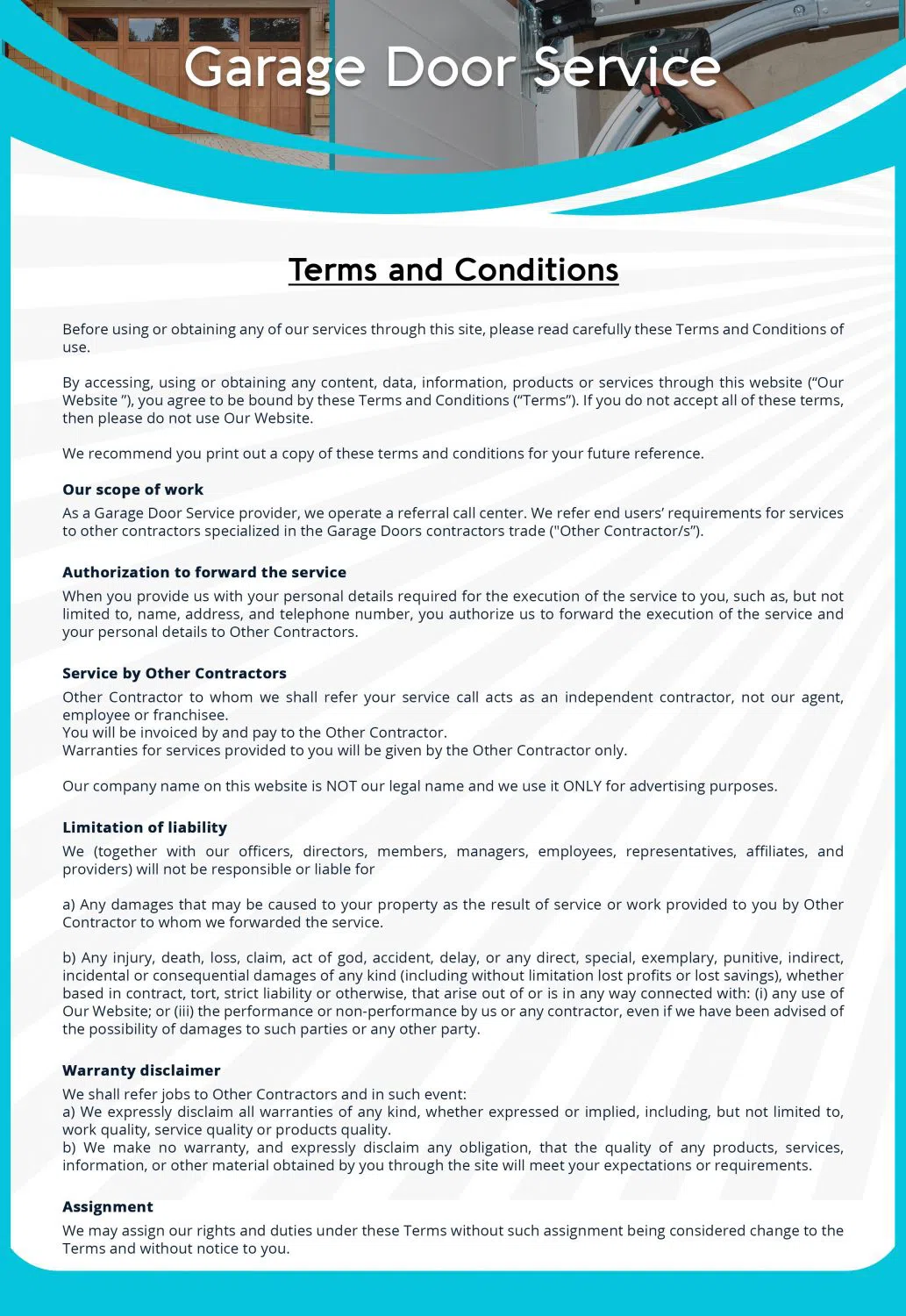 Capitol Garage Door Service Watertown, MA 617-360-8153 - terms-gr-10m